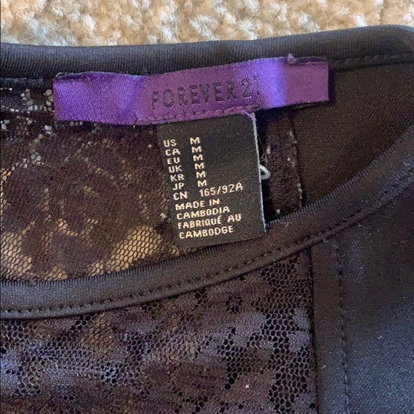 Forever 21 Black Dress - Picture 4 of 7